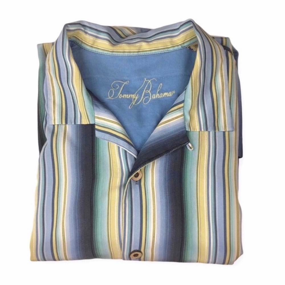 Tommy Bahama Stripe Short Sleeve
